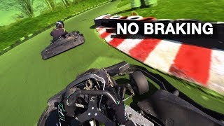 Can You Race a Go Kart and Never Brake [upl. by Llerat]