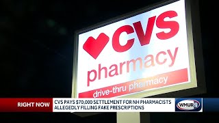 CVS pays 70K settlement over allegations pharmacists filled fake prescriptions [upl. by Eednarb426]