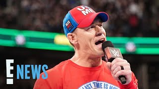 John Cena Announces His Retirement From Professional Wrestling  E News [upl. by Durham]