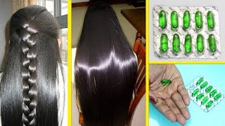 2 Ways To Use Vitamin E Capsules For Faster Hair Growth Get Long Hair Thick hair Stops hair fall [upl. by Turrell]