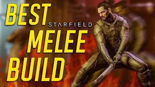 Starfield Builds  BEST Melee Build  The Ronin a Chems Ninja Stealth Playstyle [upl. by Seidule313]