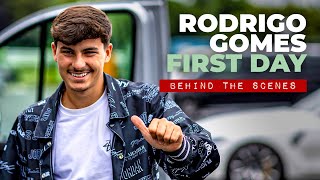 Behind the scenes of Rodrigo Gomes first day [upl. by Daphie]