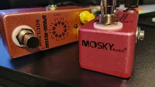 Mosky Spring Reverb Vs Souldim Spring Reverb Showing they are the same pedal [upl. by Siloa698]