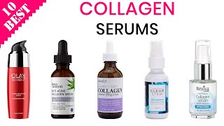 10 Best Collagen Serums for Face  Top AntiAging Skin Firming Collagen Serum for Youthful Skin [upl. by Nessy338]