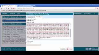 Video Tutorial SSL VA First Steps  Using the SSL VA with the Blue Coat ProxySG [upl. by Jacinthe136]