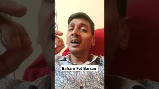 Baharo Phool Barsao song status mdrafisong sonunigam music mohammadrafi [upl. by Urbas]