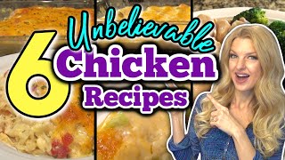 6 Mind Blowing Chicken Dishes that are AMAZINGLY DELICIOUS  You Dont Want To Miss [upl. by Siver]