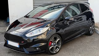 FORD Fiesta ST 182 Milltek  Exhaust sound  Walkaround  Le Relais du Lys [upl. by Anelec]