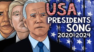 US Presidents Song  Presidents 146 In Order  2024 Update [upl. by Ahsemit847]