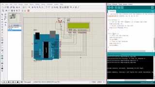 ArduinoProteus16x2 LCD Display [upl. by Blanche]