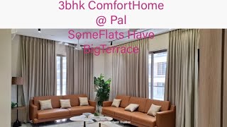 Surat ToSell Pal ComfortHome 3bhk sft2150 2CarAllotedParking Big OpenTerrace Mo9825149857 [upl. by Centeno152]