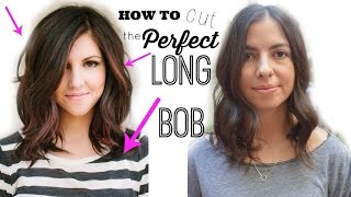 ✧ How to Cut the PERFECT Long Bob ✧ quotLob Haircutquot [upl. by Huston209]