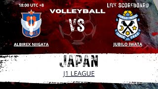 Albirex Niigata VS Jubilo Iwata JAPAN J1 League LIVESCORE [upl. by Attelra]