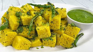 1 Cup चनादाल से बनाये 400 ग्राम से ज्यादा खमण अब बाजार से नहीं लाओगे Surti Vatidal Khaman Recipe [upl. by Naoh867]