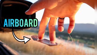 I Made A FINGER AIRBOARD [upl. by Neelie]