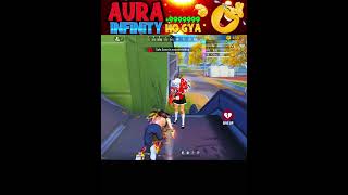 Aura infinity 999999 ho gya 😂 free fire funny moments shorts freefire deepakrds freefirefunny [upl. by Alrrats]