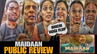 Maidaan Movie First Review Maidaan Movie Public Reaction Ajay Devgan Maidaan Movie Review [upl. by Jer164]