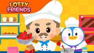 The Baker Song 👨🏻‍🍳🧁 Kids Songs amp Nursery Rhymes  Job Song  I Am a Pastry Chef [upl. by Airtened64]