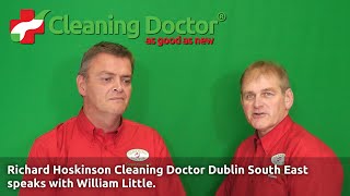 Cleaning Doctor  Carpet amp Upholstery Services Dublin SE Richard Hoskinson [upl. by Enilrad418]