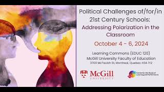 Classroom Polarization Campbell Scribner on Consensus about the Political Role of the School [upl. by Eisoj419]