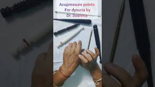 Discover Effective Acupressure Point for Dysuria Relief Acupressure DysuriaRelief NaturalRemedies [upl. by Nicolle]