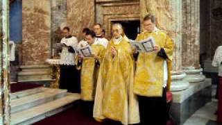 Ambrosian Rite Vespers in Rome [upl. by Yblok125]