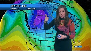 Danielle Savoni  CTV Calgary  Weather Monday January 8 2024 calgary weatherupdates weather [upl. by Saval]