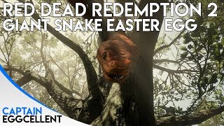 Red Dead Redemption 2  GIANT Snake Easter Egg [upl. by Josephine]