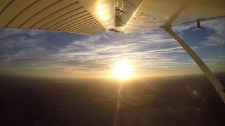 Local flight from Sywell Aerodrome around Northamptonshire [upl. by Raclima912]