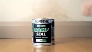 Ronseal Paint How to Stop Damp coming Through Your Paintwork [upl. by Angelle272]