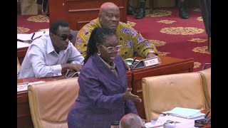 Internet Disruptions Communications Minister Ursula OwusuEkuful briefs Parliament [upl. by Elfie]