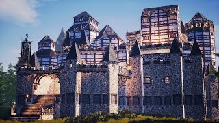 NEMEDIAN CASTLE  Conan Exiles Speed Build [upl. by Clellan194]