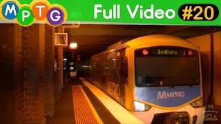 Melbournes Metro Trains and Trams Full video 20 [upl. by Crompton]