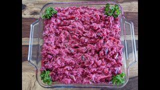 HOW TO MAKE BEETS POTATO SALAD [upl. by Naaman]