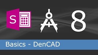 DenCAD Basic Bemaßung und Text einfügen [upl. by Urban581]