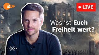 Was ist euch Freiheit wert Mirko Drotschmann im Gespräch mit Dr Jörg Bong  Terra X History LIVE [upl. by Kaltman]