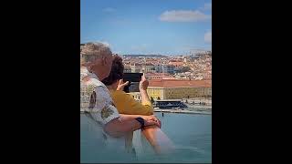 Lisbon Waterfront travel shorts POV travels [upl. by Esmerolda462]