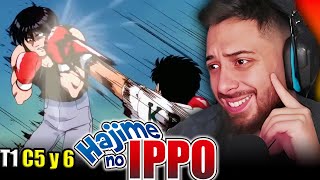 TIO SHUR REACCIONA A HAJIME NO IPPO TEMPORADA 1 CAPITULO 5 y 6 [upl. by Annairdna]