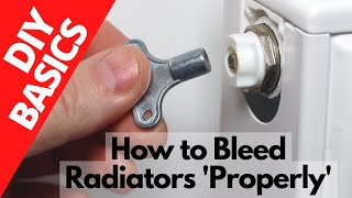 How to Bleed Radiators Properly [upl. by Charles]