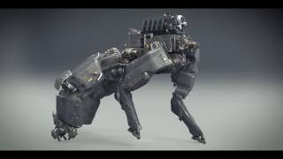 Spectral movie mule rough conceptual rigging [upl. by Ssyla]