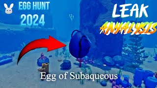 Egg of Subaqueous Theory  HOPS EGG HUNT 2024 [upl. by Emyam881]