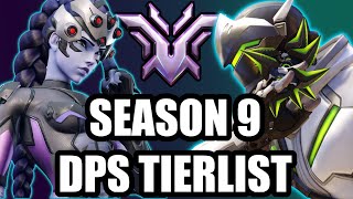 The Best DPS Season since Launch  Overwatch 2 Season 9 Tierlist [upl. by Anitnahs]