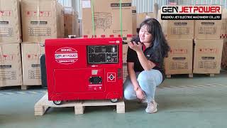 5KW to 10KW Air Cooled Silent Diesel Generator for home Reliable and low cost generator [upl. by Adnah887]