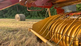 Replacing The Pick Up Teeth On The New Holland 630 Baler and What’s on the dealers lot 9224 [upl. by Reginauld]