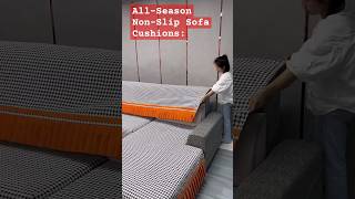 AllSeason NonSlip Sofa Cushions The Ultimate Sofa Cover Solutions mattrrsscoversheet SofaCushion [upl. by Cornall]