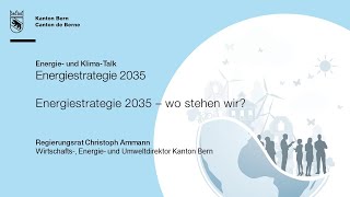 Referat «Energiestrategie 2035 – wo stehen wir» [upl. by Skipp542]