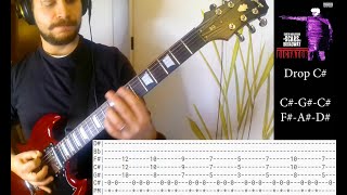 Daron Malakian and Scars on Broadway  Dictator Guitar cover Tab [upl. by Lesna]