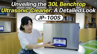 Unveiling the 30L Benchtop Ultrasonic Cleaner A Detailed Look at its Appearance [upl. by Eninotna681]