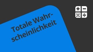 Beispiel Medikamente  Satz von der totalen Wahrscheinlichkeit  Mathematik  Stochastik [upl. by Idnyl]