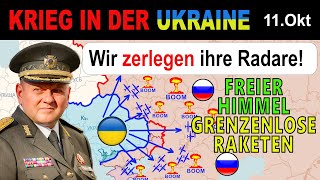 11OKTOBER ZUSCHLAGEN WO ES WEH TUT  Russische STRATEGISCHE BASEN IN FLAMMEN  UkraineKrieg [upl. by Zwart]